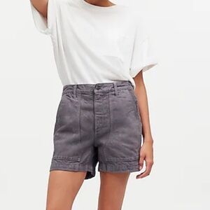 Madewell Gray Jean Shorts
